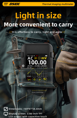 Тепловизионный мультиметр BSIDE SH9