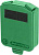 Neutrik SCDX-5-GREEN уплотнительная крышка для разъемов серии D зеленая