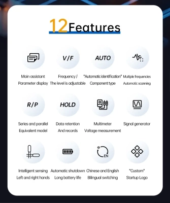 Тестер пинцет Alientek LT1 LCR