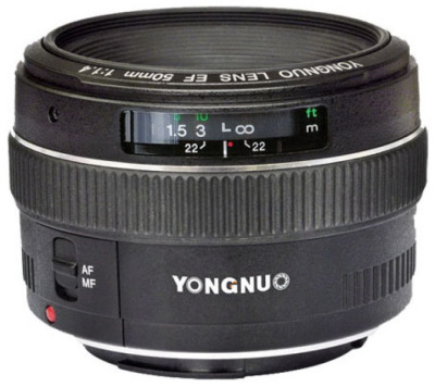Объектив Yongnuo YN-50mm F/1.4 для Canon