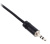 Cordial CPM 1.5 FW-BAL микрофонный кабель XLR female/мини-джек стерео 3.5мм, разъемы Neutrik, 1.5 м, черный