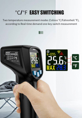 Цифровой инфракрасный термометр Mestek IR03A