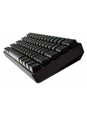 Игровая клавиатура Skyloong GK61 SK61 Bluetooth, синие свичи Gateron Blue, черная, российская раскладка