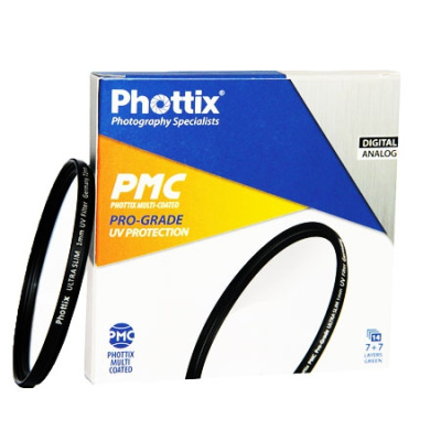 Фильтр ультрафиолетовый с многослойным покрытием Phottix Pro-Grade PM-C Ultra Slim 1мм UV 55мм