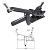 Держатель-зажим KUPO KCP-550 Small Adjustable Gaffer Grip 