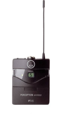 AKG Perception Wireless 45 Instr Set BD U2 (614.1-629.3МГц) инстр. радиосистема.1хSR45 стац. приёмник,1хPT45 поясной передатчик, гитарный кабель MK GL