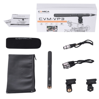 Накамерный микрофон пушка Comica CVM-VP3