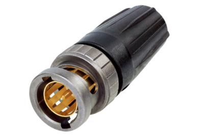 Neutrik NBNC75BLP9X кабельный разъем BNC, подходит для кабелей: Belden 1505A (ANH), Belden 8241F, Canare L-4CFB, Draka 0.8/3.7 AF, Draka 755-801