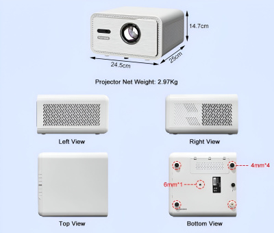 Проектор Flixtone D9W Mini