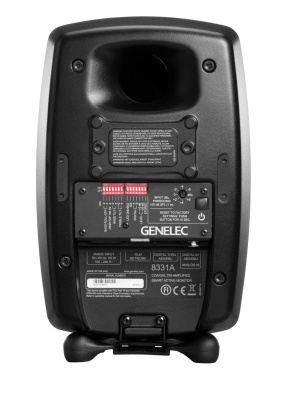 Genelec 8331AP активный 3-полосный монитор, 2 овальных НЧ 5.1"x2.6" 72Вт, коакс. СЧ 3.5" 36Вт+ВЧ 0.75" 36Вт. Подставки. Темный