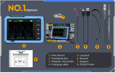 Осциллограф Fnirsi DSO510