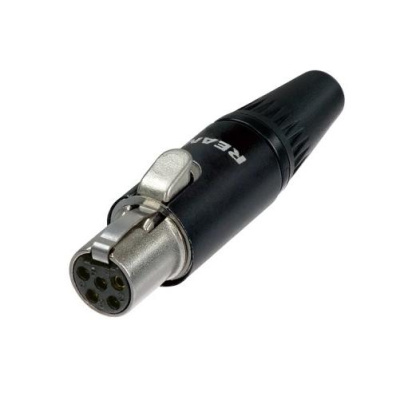 Neutrik RT5FC-B кабельный разъем mini XLR female 5 контактов