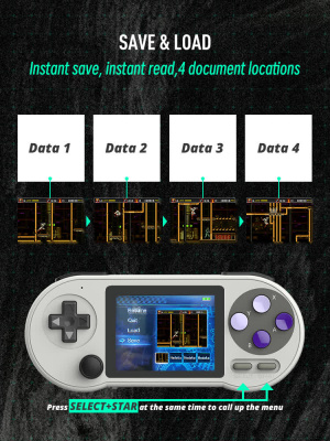 Портативная игровая консоль Data Frog SF2000