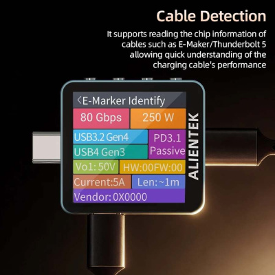 USB тестер Alientek C2