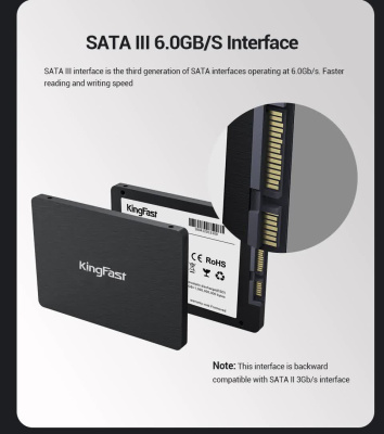 SSD диск Kingfast F10 128Gb