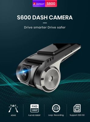 Видеорегистратор Junsun S600 ADAS DASH Camera