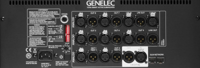 Genelec 7370AP активный сабвуфер, НЧ динамик 12", 400Вт. Опциональная настройка GLM калибратором. Черный