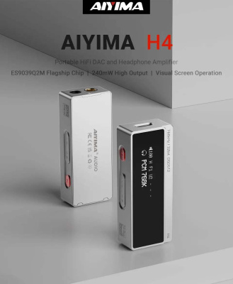 Портативный ЦАП Aiyima H4 магазин PROAIM