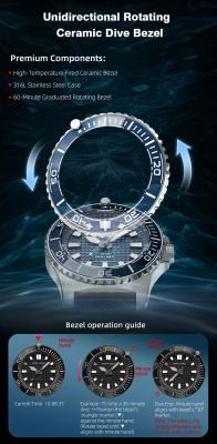 Часы North Edge Abyss Black магазин PROAIM
