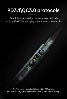 Паяльник Alientek T90 (тип T245)