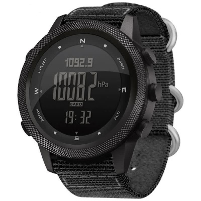Часы North Edge Apache 46 Black nylon магазин PROAIM