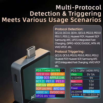 USB-тестер Alientek C2 Pro магазин PROAIM