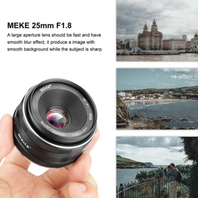 Объектив Meike MK-25mm f 1.8 для Canon EF-M
