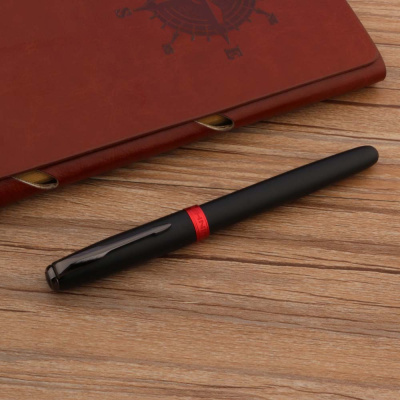 Перьевая ручка Jinhao 75 Black, Red (подарочная упаковка)