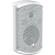 Turbosound IMPACT TCI52-T-WH (цена за пару) настенная АС, 5"+1", 43Гц-20кГц -10дБ, 100°Hx70°V, 16Ом/70В/100В, 60/30/15/7,5Вт, 240Вт пик, белый