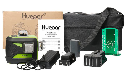 Лазерный уровень Huepar S03CG (12 линий, 3D, Bluetooth)