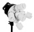 Постоянный свет FST KF-130II (5*45Вт + софтбокс 50*70) флуоресцентный осветительный прибор, шт