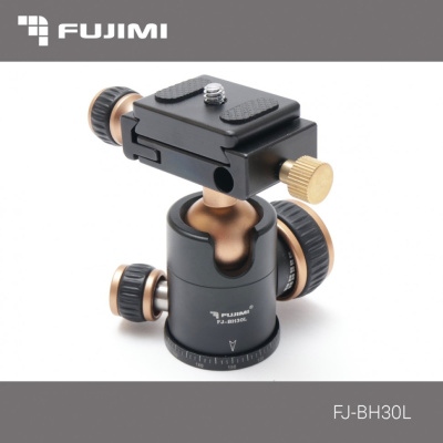 Fujimi FJ-BH30L Универсальная шаровая голова (съёмная рукоятка упрощающая видеосъёмку). макс. нагр. 6 кг.