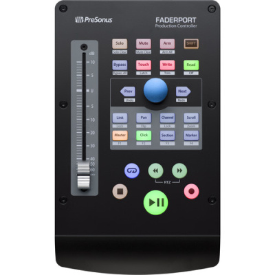 PreSonus FaderPort V2 настольный USB контроллер для управления ПО StudioOne, ProTools, Logic, Nuendo, Cubase, Sonar, Samplitude, Audition и др