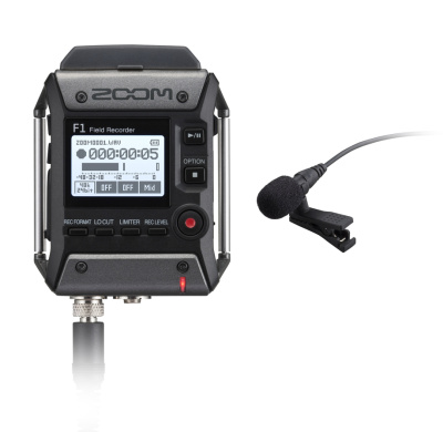 Комплект Zoom F1-LP, петличный микрофон LMF-1