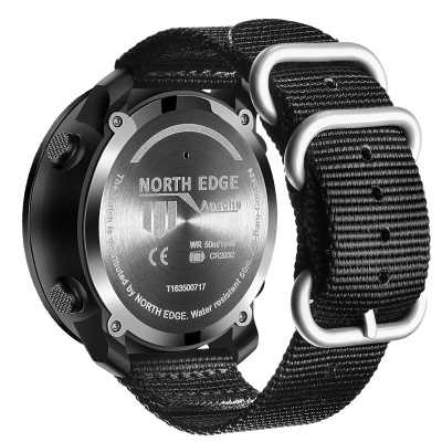 Часы North Edge Apache 3 Black nylon