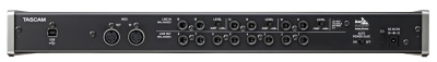 Tascam US-16x08  рэковый USB аудио интерфейс, 16 входов и 8 выходов, плюс один вход/выход USB для подключения к компьютеру (PC или Mac), MIDI IN / MIDI OUT, Ultra-HDDA mic-preamp  24bit/96kHz