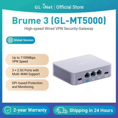 Маршрутизатор GL-iNet Brume 3 (MT5000) магазин PROAIM