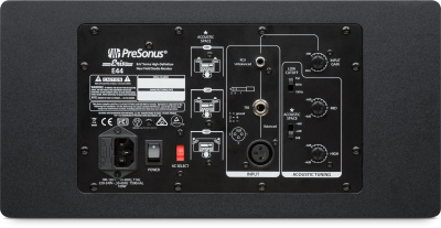 PreSonus Eris E44 активный студийный монитор (bi-amp) 2x4,5"кевлар+1.25" НЧ 50 + ВЧ 35Вт, 55-22000Гц, 103дБ(пик), горизонтальная или верт.установка