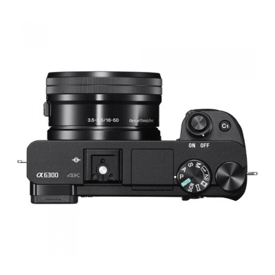Цифровая фотокамера Sony Alpha A6300 Kit 16-50 чёрный