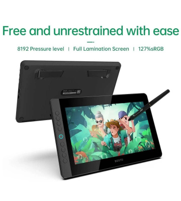 Графический планшет Bosto BT-12HDK магазин PROAIM