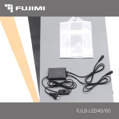 Fujimi FJLB-LED40 Компактная студия для натюрмортов + 4 виниловых фона (оборудована светодиодной подсветкой)