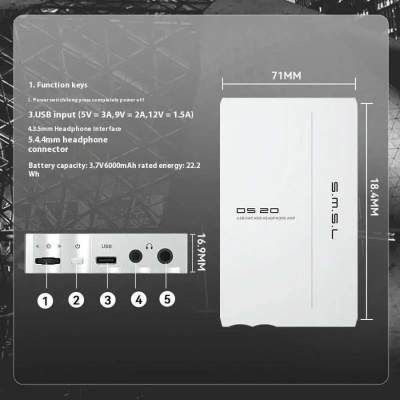 Портативный ЦАП SMSL DS20