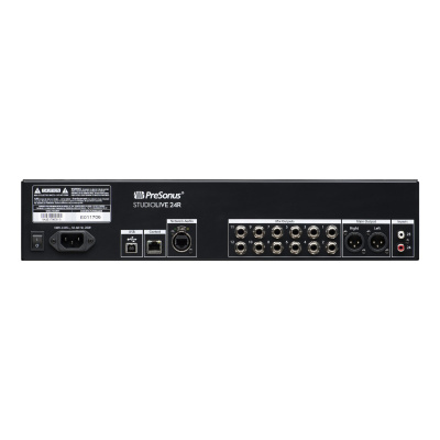 PreSonus StudioLive 24R цифровой микшер/стейджбокс 38 кан.+8 возвратов, 24 аналоговых вх/14вых, 4FX, 4GROUP, 12MIX, 4AUX FX, USB-audio, AVB-audio