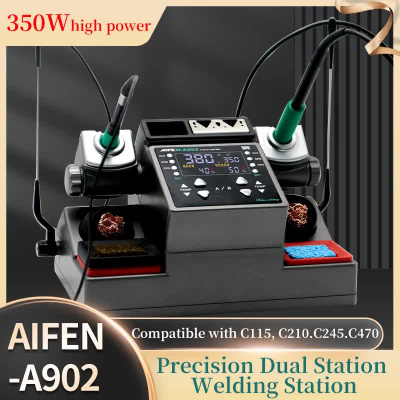 Паяльная станция Aifen A902 (рукоятки C115, C210, C245 по 3 жала)