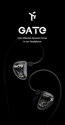 Наушники Truthear Gate Mic Black