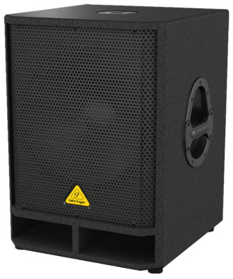 Behringer VQ1500D активный сабвуфер 15" 200/500Вт 40-200Гц 122дБ, стерео-кроссовер