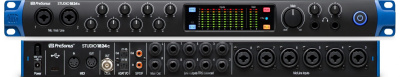 PreSonus Studio 1824C аудио/MIDI интерфейс, USB-C 2.0,18вх/18 вых каналов, предусилители XMAX,до 24 бита/192кГц,MIDI I/O,S/PDIF,ADAT I/O,ПО StudioLive