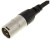 Cordial CCM 2.5 FM микрофонный кабель XLR female—XLR male, 2.5м, черный