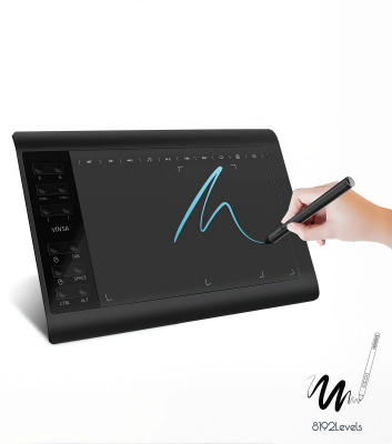Графический планшет Vinsa VIN 1060 PLUS (Bundle 4) магазин PROAIM