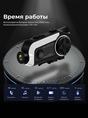 Мотогарнитура Fodsports FX30C Pro магазин PROAIM